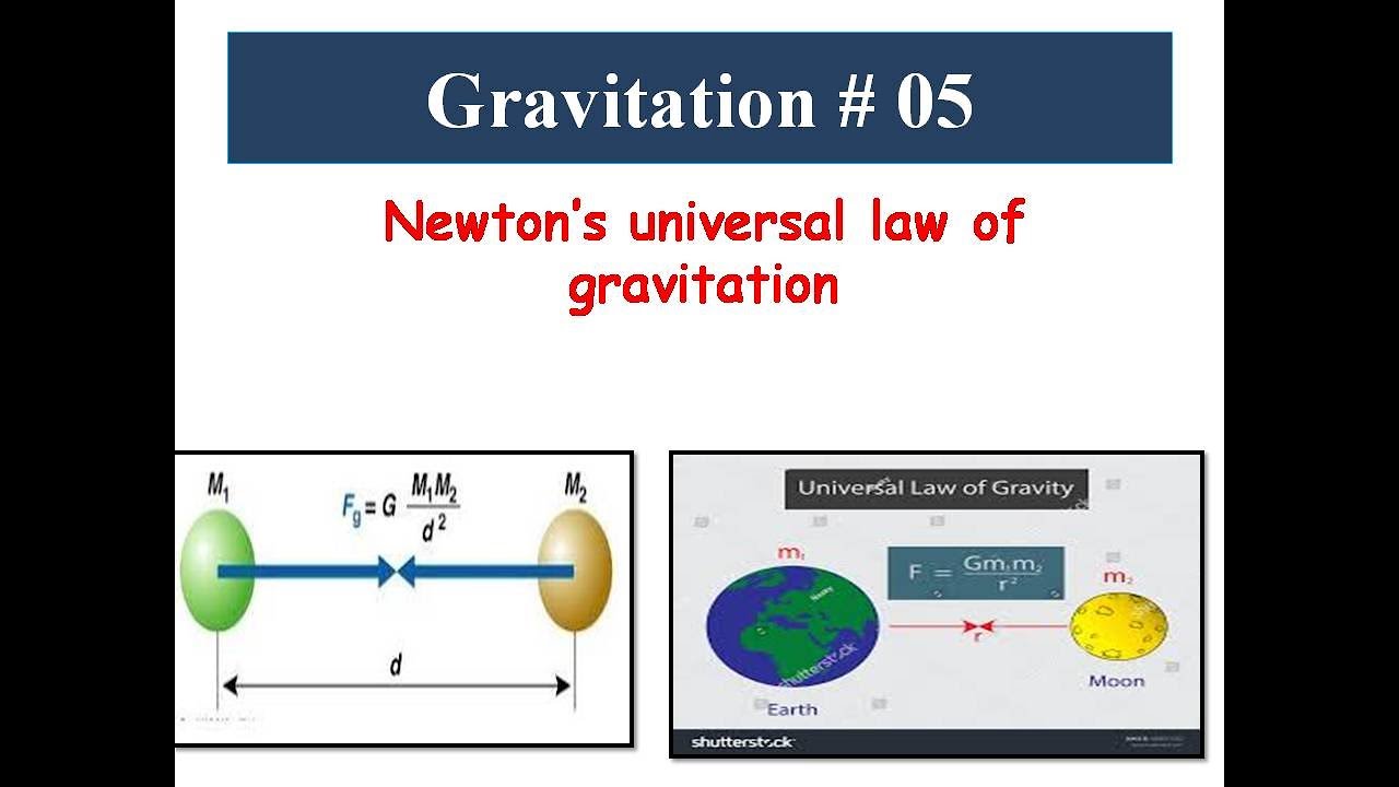 Newton's Universal Law Of Gravitation # 05 - YouTube