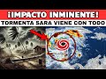 URGENTE: LA TORMENTA SARA TOCA TIERRA EN CENTROAMÉRICA, FUERTES LLUVIAS, YUCATAN EN ALERTA ROJA.