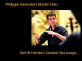 Jaroussky's Master Class in Ambronay 3/8: Händel's Semele for Countertenor