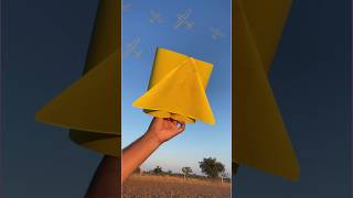 Big Paper Glider 🚀 #shorts #diy #papercraft #viral #youtubeshorts