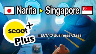 【オススメ！】LCCの上級クラス「Scoot Plus」でNarita→Singapore TR809 B787-9