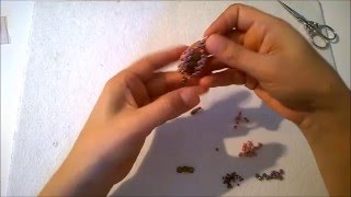 ❀ DIY tutorial orecchini colorati(Video28)