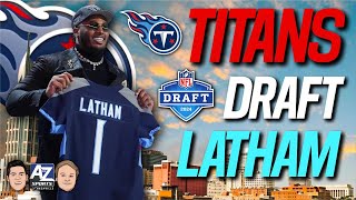 Recapping Titans' pick of JC Latham and previewing top talent in Day 2 of 2024 NFL Draft