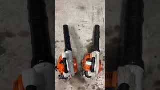 スチール STIHL ブロア BG86C-E 新旧比較