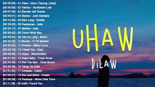 New OPM Playlist 2023  Dilaw  Uhaw Tayong Lahat Tagalog Love Songs Top Trends