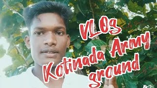 KOTINADA ARMY GROUND RUNNING ARMY GROUND (VLOG) #armylover#vlog#tridingveido