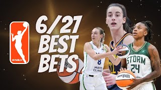Best WNBA Player Prop Picks, Bets, Parlays, Predictions Today Thursday June 27th 6/27