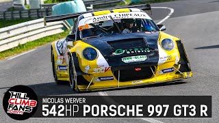 542hp Porsche 997 GT3 R - Nicolas Werver | Hill Climb Ilirska 2024 ☆