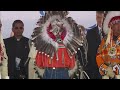 Residential school survivor gives headdress to the Pope | APTN News