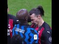 Zlatan Ibrahimovic vs Romleu Lukaku fight.....