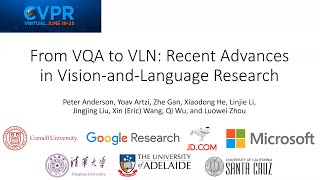 [CVPR 2021 VQA2VLN Tutorial] Opening Remarks