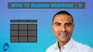 How to work with tables in Selenium WebDriver