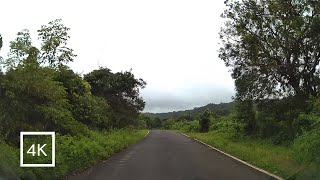 Scenic Monsoon Drive through Kokan | 4K | Devgad , Sindhudurg