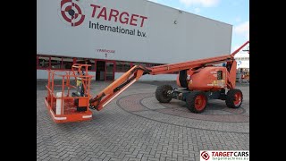 778826 JLG 600AJ ARTICULATED 4x4x4 DIESEL BOOM WORKLIFT W/JIB 2047CM 2010 2724HRS NO-CE