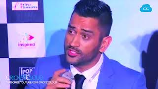 16 MS Dhoni's BEST ANSWER EVER   HATS OFF MAN !!