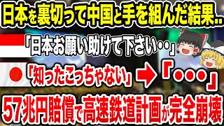 日本を裏切ったインドネシアが発狂！中国自慢の高速鉄道がとんでもないことに！日本とのレベルの違いにインドネシア驚愕！【ゆっくり解説】【海外の反応】