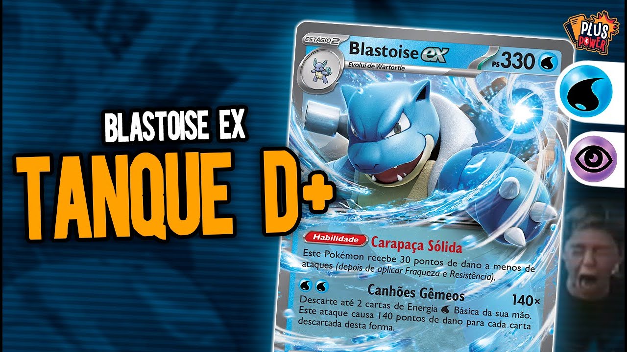 Blastoise Ex TANQUE D+! - DECK DE CARTA POKEMON TCG (Pokémon TCG Live ...