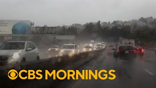 L.A. area braces for flash flooding, risk of landslides: "My biggest fear"