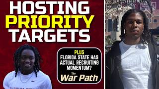 FSU Hosting Priority Targets For OV Weekend | The War Path | FSU Recruiting | Warchant TV
