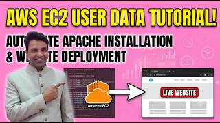 How to Automate Apache Installation on AWS EC2 using User Data | Website Deployment Tutorial
