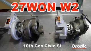 27Won Performance W2 Turbo Install \u0026 Dyno Tune | 10th Gen Honda Civic Si | Hondata FlashPro