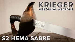 KRIEGER Historical Weapons - S2 HEMA Sabre [Review / First Impressions]