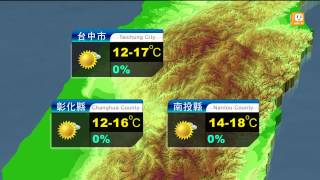 【2014.02.20】午後天氣 -udn tv