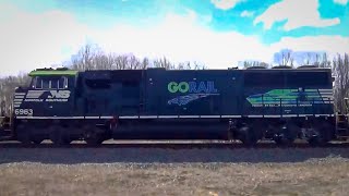 We Chase The NS Gorail Engine On NS Train