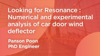 [midas NFX]Looking for Resonance: Numerical and experimental analysis of car door wind deflector