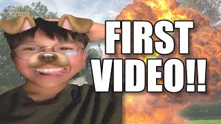 This Is My First Ever Video! (DON'T WATCH!!!)