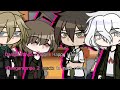 (Repost.)-[Finished, Danganronpa 1 + 2 reacts to eachother]  ships included.