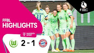 VfL Wolfsburg - FC Bayern München | Highlights FLYERALARM Frauen-Bundesliga 22/23