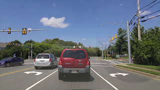 Driving by Manassas,Virginia