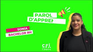 PAROLE D'APPRENTI.E - Sonia - Bachelor RH