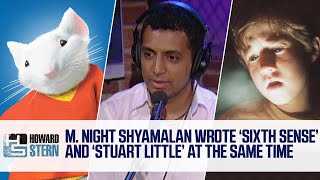 M. Night Shyamalan Wrote “The Sixth Sense” and “Stuart Little” at the Same Time (2004)