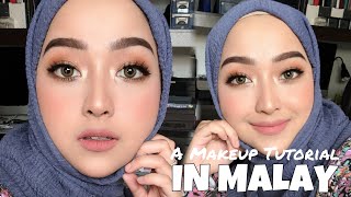 Easy Full Glam Makeup tutorial (in Malay)