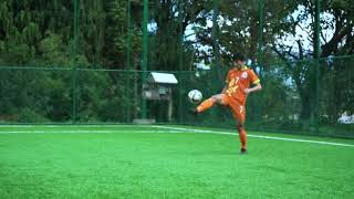 Bhutan football star Chencho Gyeltshen and Zimtak noodles