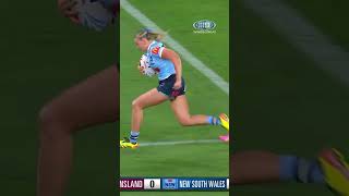 Are you KIDDING!? 🤯🤯🤯 Women's #Origin | LIVE and EXCLUSIVE on 9Now #9WWOS #NRL #NRLW