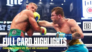 FULL CARD HIGHLIGHTS | Canelo vs. Saunders