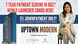 7-YEARS TO PAY CONDO IN BGC | NEWLY-LAUNCHED UPTOWN MODERN BGC | CONDO TOUR 12