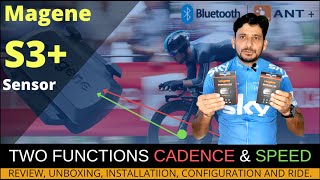 Magene S3+ : Cadence and Speed Sensor  for Cycling // Review and Installation