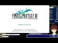 ff3pr rta世界記録 更新狙い 60 2 live