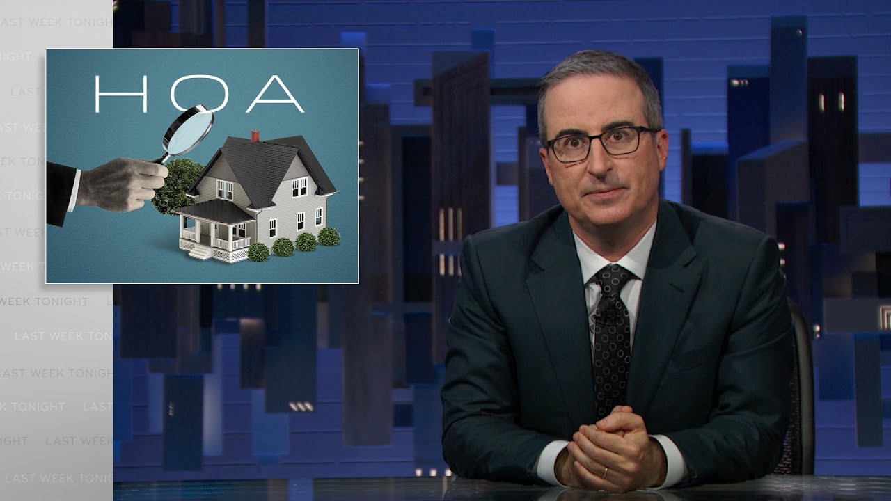 Homeowners Associations: Last Week Tonight With John Oliver (HBO) - YouTube