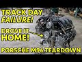 BLEW UP AT THE TRACK! Porsche Boxster S M96 Failed Engine Teardown. Don't Do This To Your Porsche!