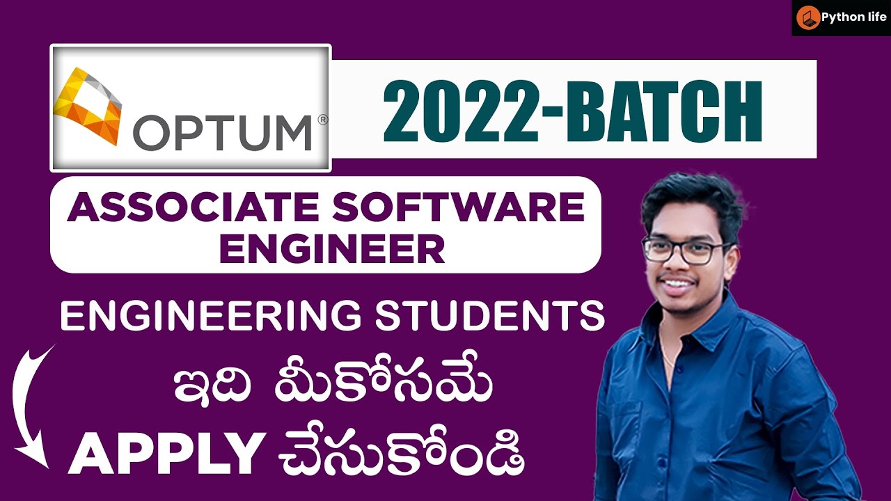 Optum Associate Software Engineer 2022 Batch Youtube