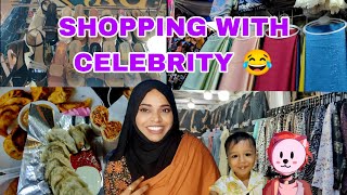 CELEBRITY KE SATH LOCAL MARKET MAIN SHOPPING 😂🛍️/ KHUD KE LIYE KIYA KHARIDA MAINE 🥰