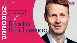 Keynote Speech of Risto Siilasmaa at NORDEEP Summit 2022