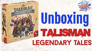 Talisman Legendary Tales Board Game Unboxing Games Workshop