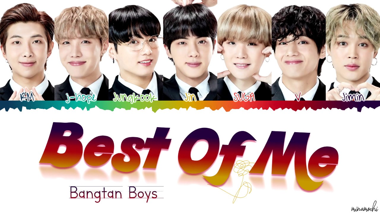 BTS (방탄소년단) 'Best Of Me' Lyrics [Color Coded Han_Rom_Eng] - YouTube