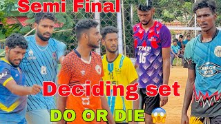 🔥30k match semi final Deciding set||Salem 🆚 Chinna frnds ||Fire match ​⁠@powerspikevb ​⁠